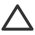 Triangle SVG Icon